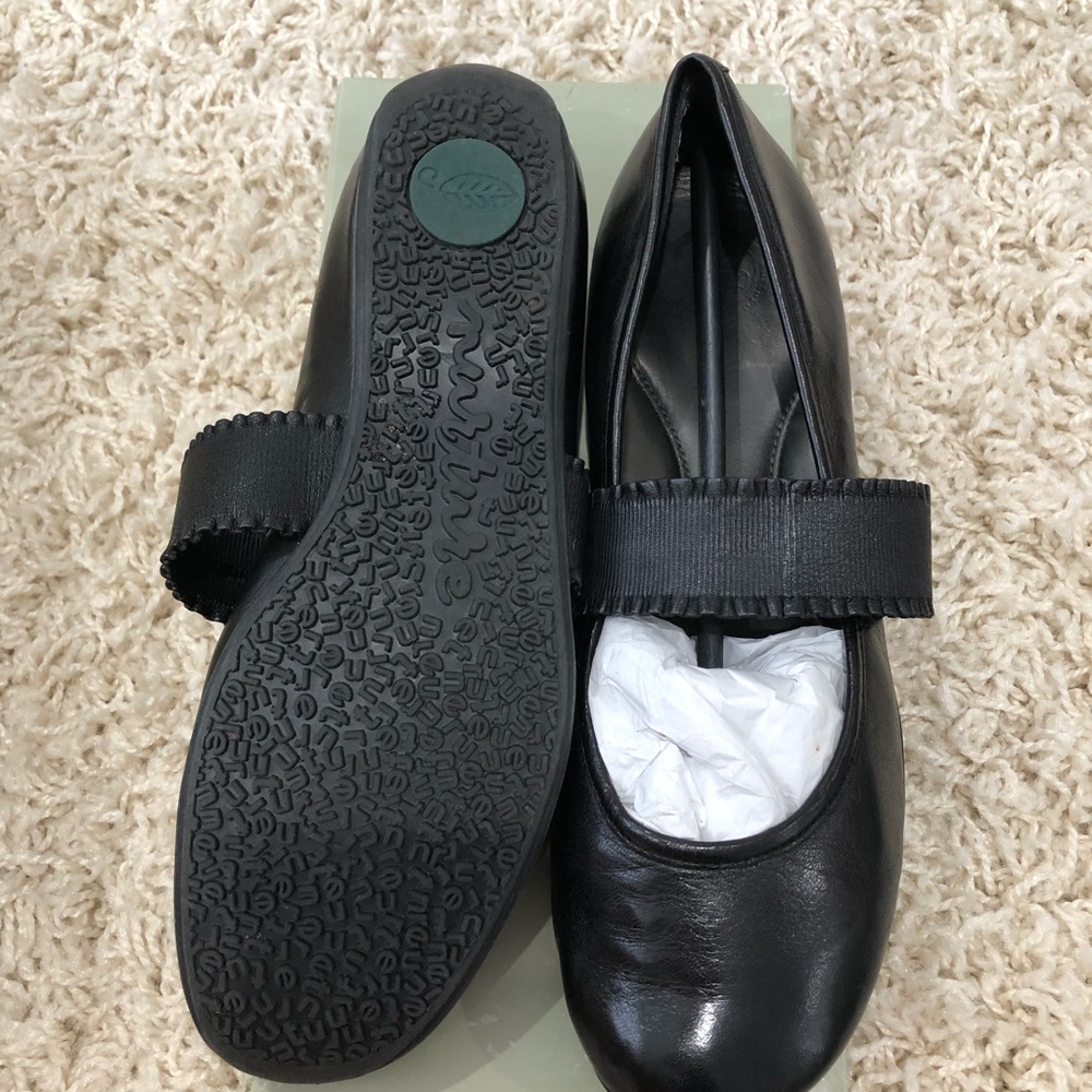 Nurture black Seymour slip on Mary Janes
